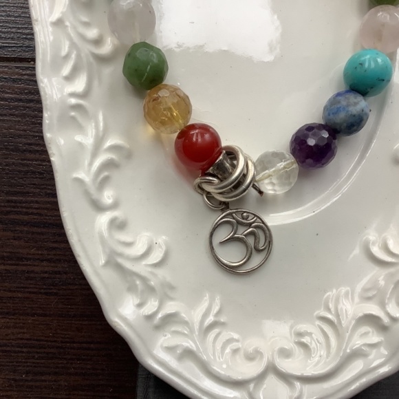 🤩Host Pick!Gemstone “chakra “ bracelet - Picture 2 of 6